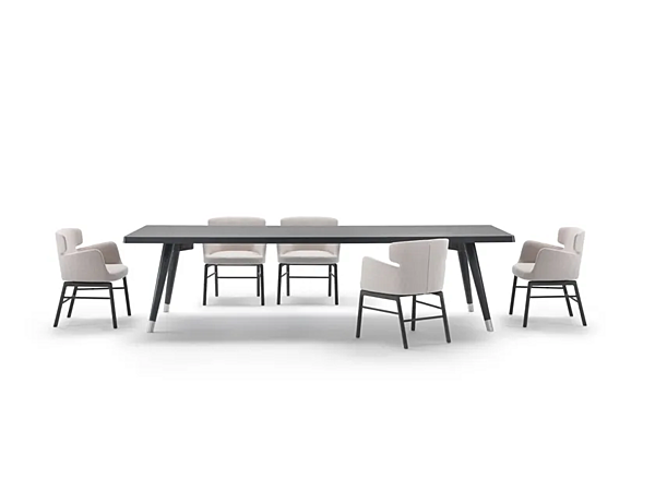 Table rectangulaire en bois Adler FLEXFORM 02C686, 02C687, 02C688 usine FLEXFORM de l'Italie. Foto №4