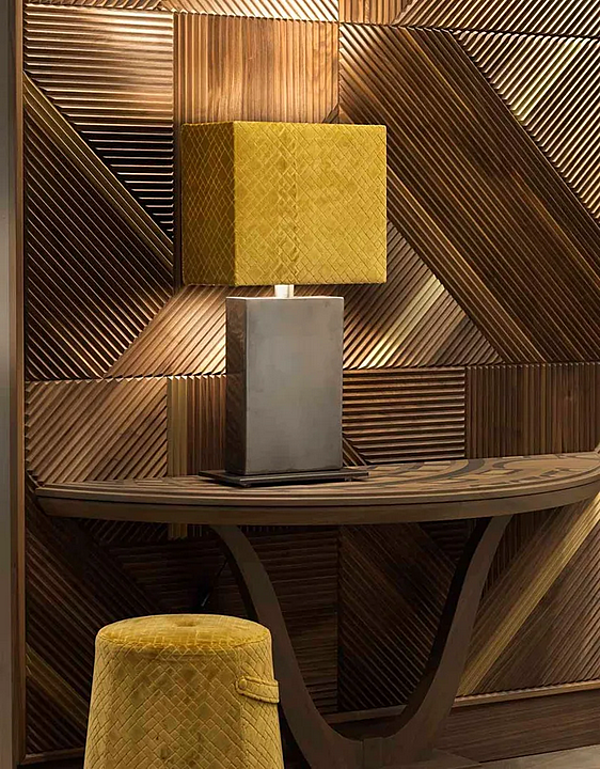 Boiserie en noyer 3D Tribeca ARTE BROTTO usine Arte Brotto de l'Italie. Foto №11