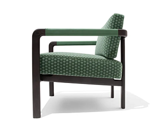 Fauteuil en tissu avec accoudoirs Montgomery GIORGETTI 71010