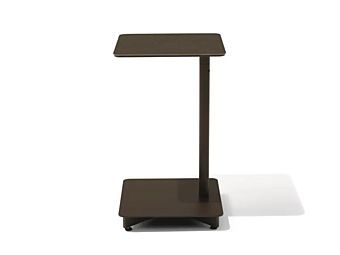 Table d'appoint en acier carré Apsara GIORGETTI 88105, 88106, 88107