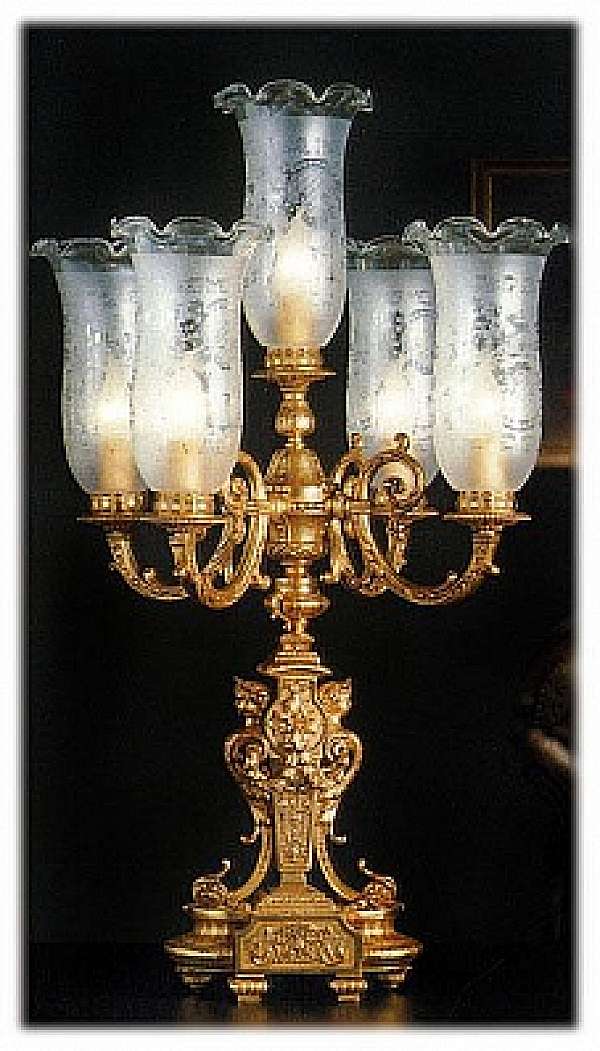 Lampe de table FBAI 2039/5 usine FBAI de l'Italie. Foto №1