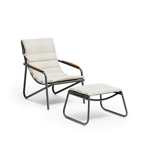 Chaise longue en aluminium avec accoudoirs Atmosphera Zante usine ATMOSPHERA de l'Italie. Foto №25