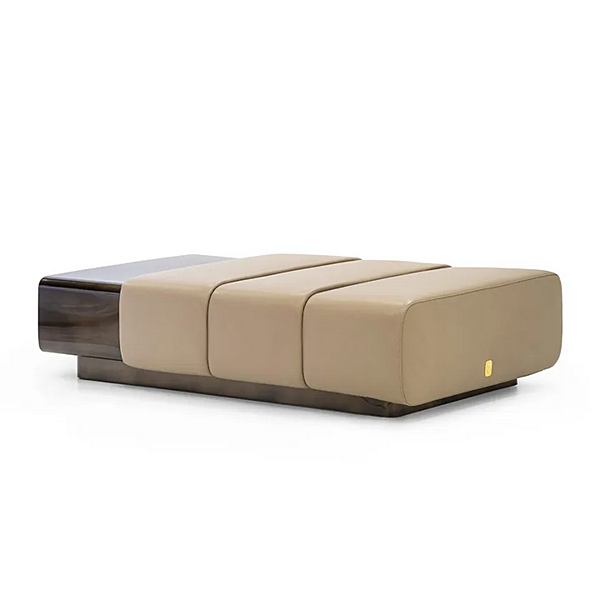 Pouf en cuir table basse cigare FORMITALIA usine FORMITALIA de l'Italie. Foto №8