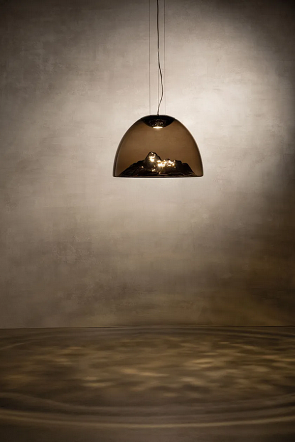 Suspension en verre soufflé LED AXOLIGHT Mountain View SP MOUNTA usine Axolight de l'Italie. Foto №3