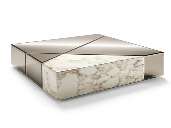 Table basse carrée en marbre Cyrano OPERA CONTEMPORARY ANGELO CAPPELLINI 45167 usine OPERA CONTEMPORARY de l'Italie. Foto №1