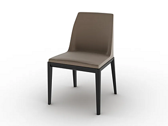 Chaise en cuir rembourrée Anita PIERMARIA Chaise en cuir rembourrée Anita PIERMARIA usine PIERMARIA de l'Italie