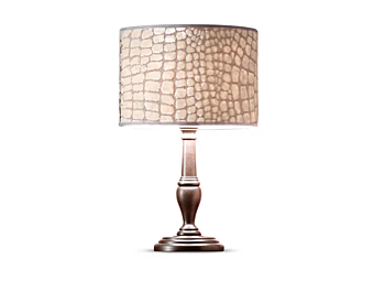 Lampe de chevet en tissu Camelot Roll CORTEZARI 1431-R Lampe de chevet en tissu Camelot Roll CORTEZARI 1431-R usine CORTE ZARI de l'Italie