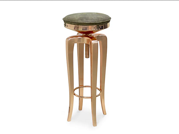 Tabouret en cuivre Mohawk BRABBU usine BRABBU de l'Italie. Foto №1