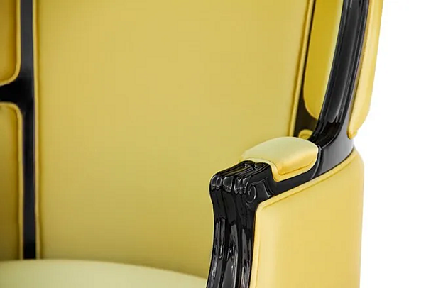 Fauteuil haut en satin Namib BRABBU usine BRABBU de l'Italie. Foto №4