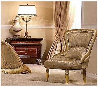 Fauteuil zanaboni Giuditta usine ZANABONI de l'Italie