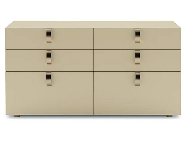 Commode en bois Splendor Flou usine Flou de l'Italie. Foto №1