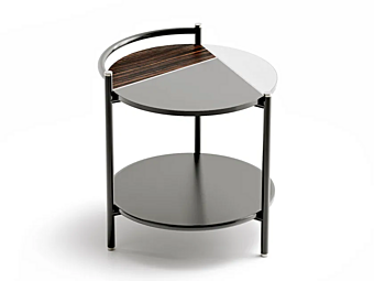 Table d'appoint en bois Oliver Capital Collection usine Capital Collection de l'Italie