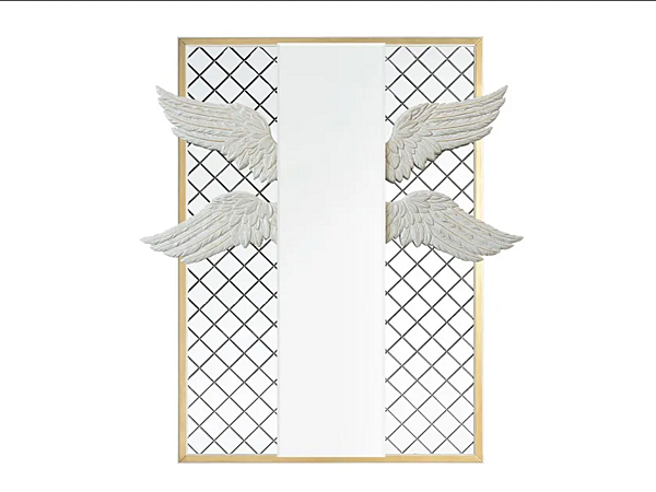 Miroir en bois rectangulaire sur pied Savio Firmino 4668 usine SAVIO FIRMINO de l'Italie. Foto №1