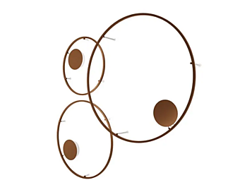 Applique murale en aluminium LED U-Light AXOLIGHT