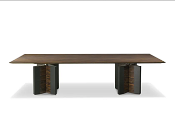 Table de réunion rectangulaire en bois de la collection Symetria I 4 Mariani Table de réunion rectangulaire en bois de la collection Symetria I 4 Mariani usine i 4 Mariani de l'Italie