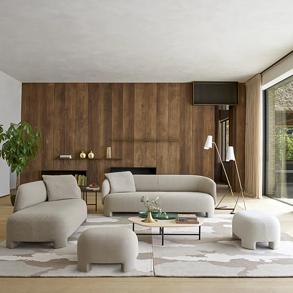 Lit de jour en tissu rembourré avec housse amovible LIGNE ROSET TARU 14300605-14300655 usine LIGNE ROSET de l'Italie. Foto №3