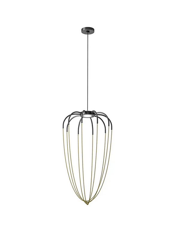 Suspension en aluminium LED Alysoid AXOLIGHT SPALYS34, SPALYS43, SPALY51P, SPALY5G usine Axolight de l'Italie. Foto №3