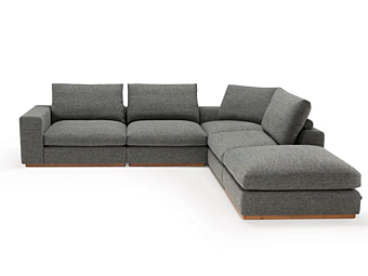 Canapé d'angle en tissu Murray AMURA 071+073+073+053+005 Canapé d'angle en tissu Murray AMURA 071+073+073+053+005 usine AMURA de l'Italie