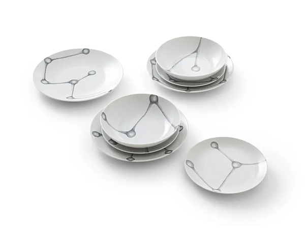 Set de plats en porcelaine Floema GIORGETTI GA474G usine GIORGETTI de l'Italie. Foto №4
