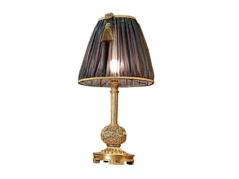 Lampe de chevet en métal A.R. Arredamenti Royal L.77 + P.22