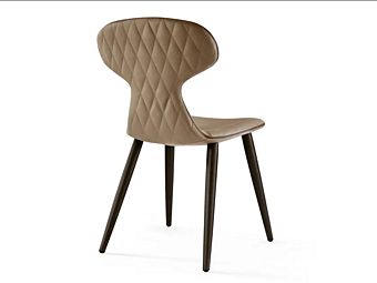 Fauteuil en cuir rembourré Eforma Agata Diamond Fauteuil en cuir rembourré Eforma Agata Diamond usine Eforma de l'Italie