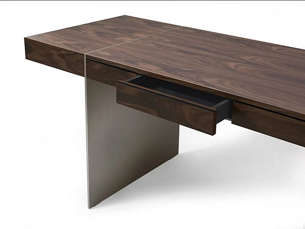 Bureau en bois rectangulaire avec tiroirs Milano I 4 Mariani usine i 4 Mariani de l'Italie. Foto №3