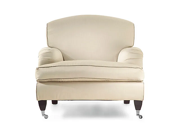 Fauteuil rembourré avec housse amovible et accoudoirs Gladiolus MARIONI I0004S usine MARIONI de l'Italie. Foto №1