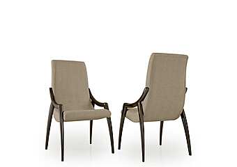 Fauteuil en cuir rembourré Bizzotto Italia Symphony Infinity