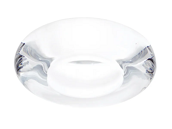 Spotlight encastré en cristal pour plafond suspendu Tondo Fabbian usine Fabbian de l'Italie. Foto №1