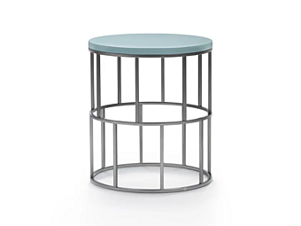 Table basse ronde en bois Riviera FLEXFORM usine FLEXFORM de l'Italie