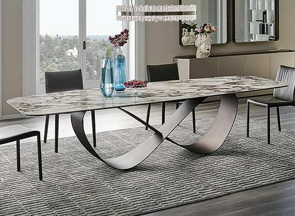 Table CATTELAN ITALIA Nucleo+ BUTTERFLY Keramik usine CATTELAN ITALIA de l'Italie. Foto №2