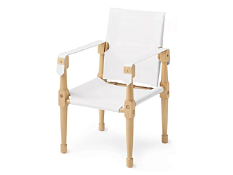 Fauteuil avec accoudoirs en tissu Moretta 851 ZANOTTA usine ZANOTTA de l'Italie