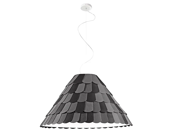 Lampe suspendue en plastique Roofer Fabbian usine Fabbian de l'Italie. Foto №7