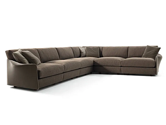 Canapé d'angle en tissu GIORGETTI Fabula