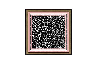 Panneau, peinture ROBERTO CAVALLI ARTWORK J usine ROBERTO CAVALLI de l'Italie