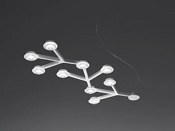 Suspension LED en ligne Artemide LED Net Line 1578050APP usine Artemide de l'Italie. Foto №1