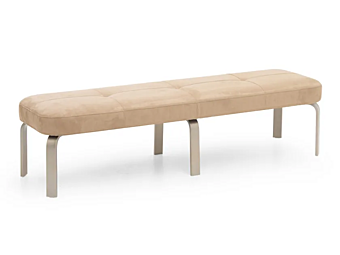 Banc rembourré en tissu Opium FORMITALIA usine FORMITALIA de l'Italie