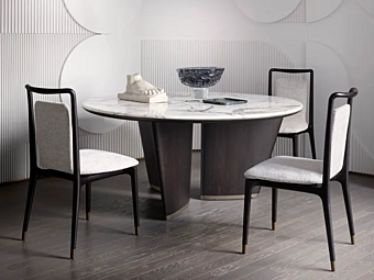 Table ronde en marbre Mistral GIORGETTI