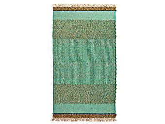 Tapis rectangulaire en polypropylène rayé ECO 02 Gervasoni Tapis rectangulaire en polypropylène rayé ECO 02 Gervasoni usine Gervasoni de l'Italie