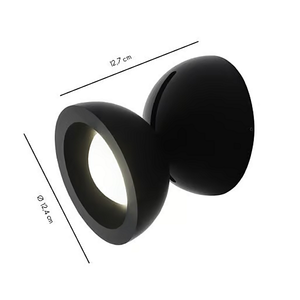 Applique murale en aluminium AXOLIGHT collection Dodot usine Axolight de l'Italie. Foto №11