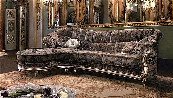 Canapé ELLESALOTTI Greta Garbo-4 usine LUXURY SOFA de l'Italie. Foto №1