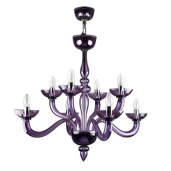 Suspension en verre de Murano fait main Medea Abrissi 10377 usine ABRISSI de l'Italie. Foto №3