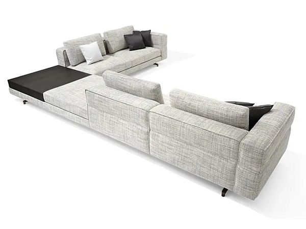 Canapé d'angle en tissu GIORGETTI SOHO usine GIORGETTI de l'Italie. Foto №1