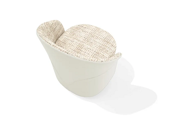 Fauteuil en tissu Annette GIORGETTI 73210-73215-73220 usine GIORGETTI de l'Italie. Foto №4