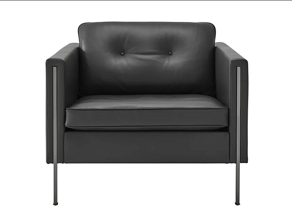 Fauteuil en cuir avec accoudoirs LIGNE ROSET Andy usine LIGNE ROSET de l'Italie. Foto №1