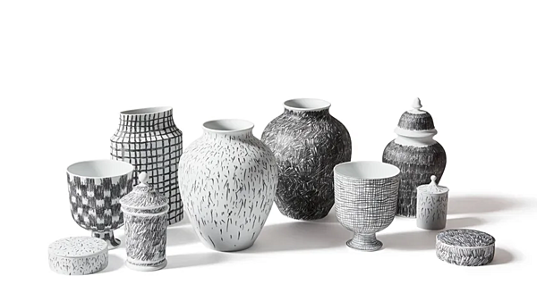 Support de bougie en porcelaine CASSINA Post Scriptum usine CASSINA de l'Italie. Foto №7