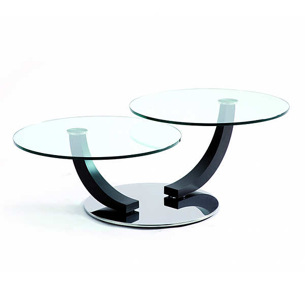 Table basse CATTELAN ITALIA COBRA INOX Cà Nova Design