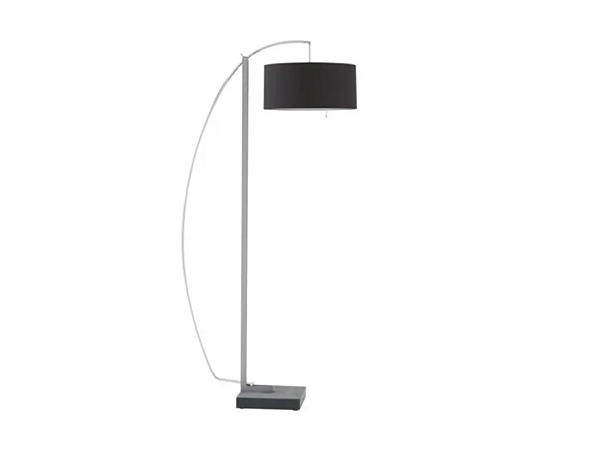 Lampe arc en acier avec abat-jour en coton Mama LIGNE ROSET 10072421-10072423 usine LIGNE ROSET de l'Italie. Foto №3