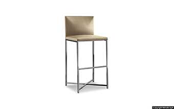 Tabouret de bar Minotti Flynt Stool  usine Minotti de l'Italie