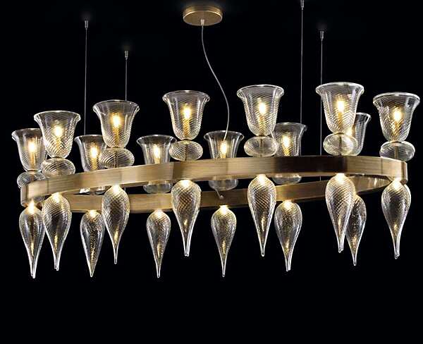 Lustre MULTIFORME B1030-12 usine MULTIFORME de l'Italie. Foto №2